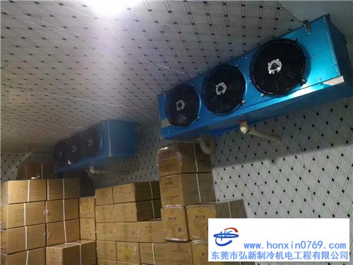 深圳拆裝冷庫(kù)完工交付，邊試機(jī)邊進(jìn)貨